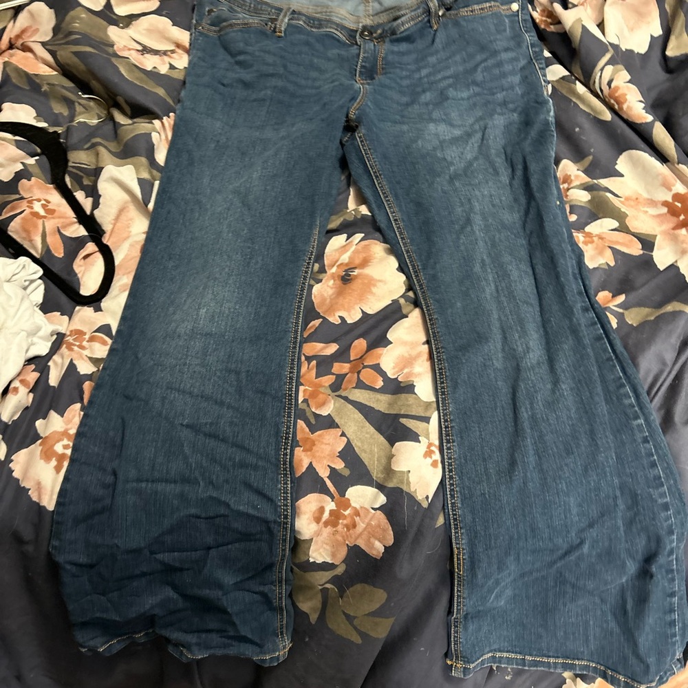 Torrid Blue Flare & Wide Leg Jeans